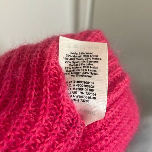 ✨Little Moon (Aritzia) Wool & Mohair Pink Sz XS Cardigan✨ - Picture 6 of 7